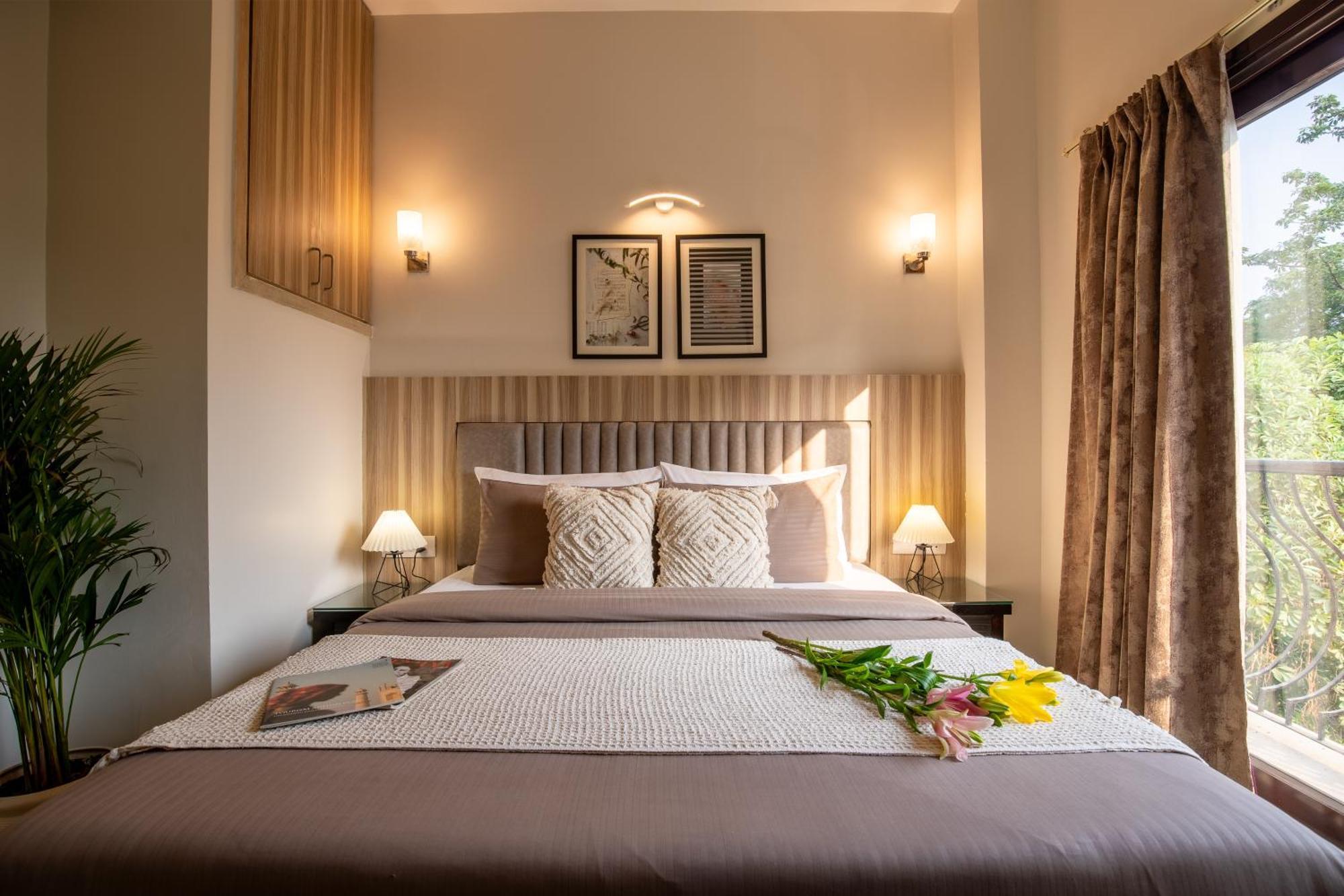غورغاون Bedchambers Serviced Apartments, Sector 40 المظهر الخارجي الصورة